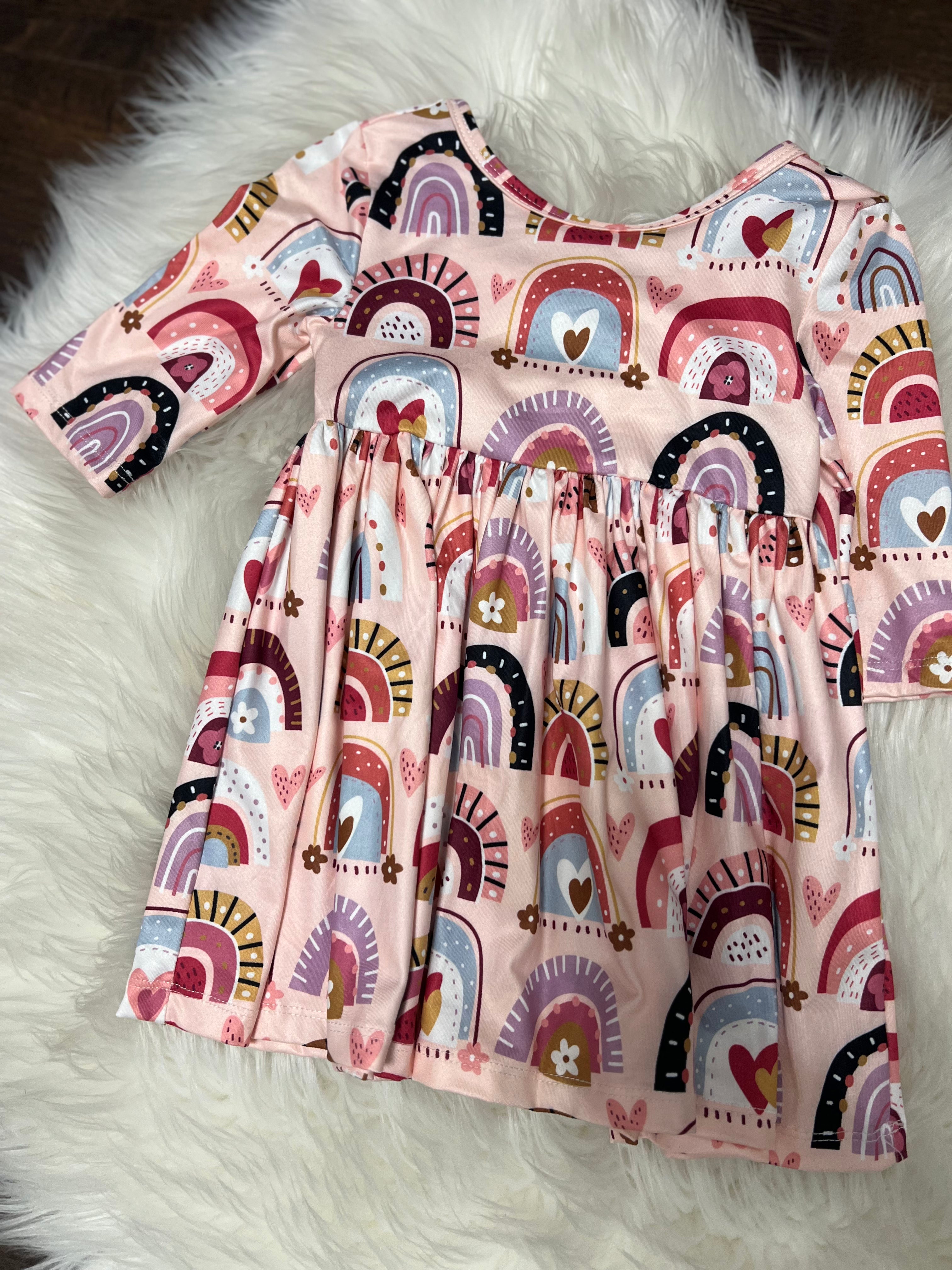 Boho Rainbows Dress