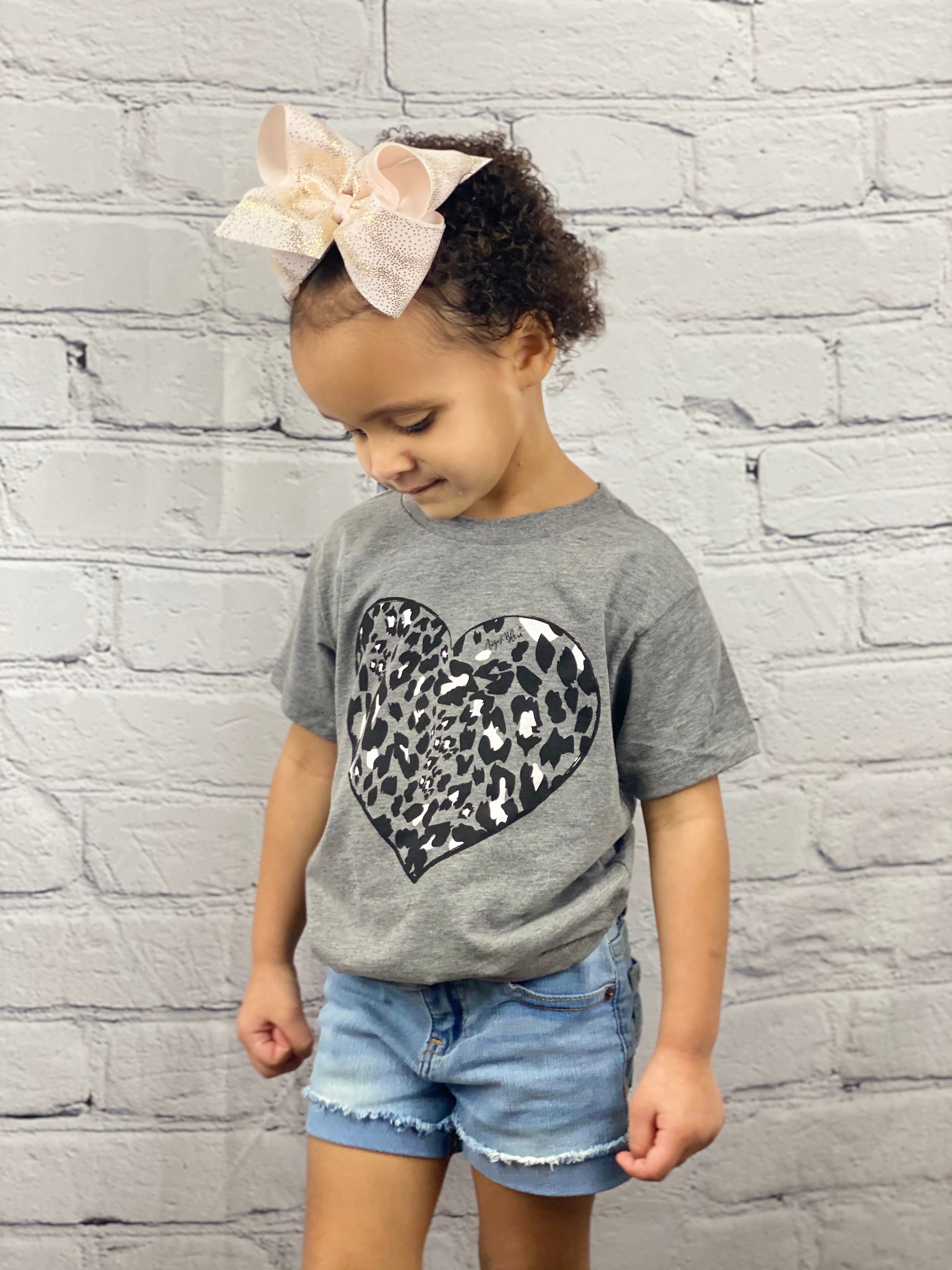 Cheetah Heart Tee