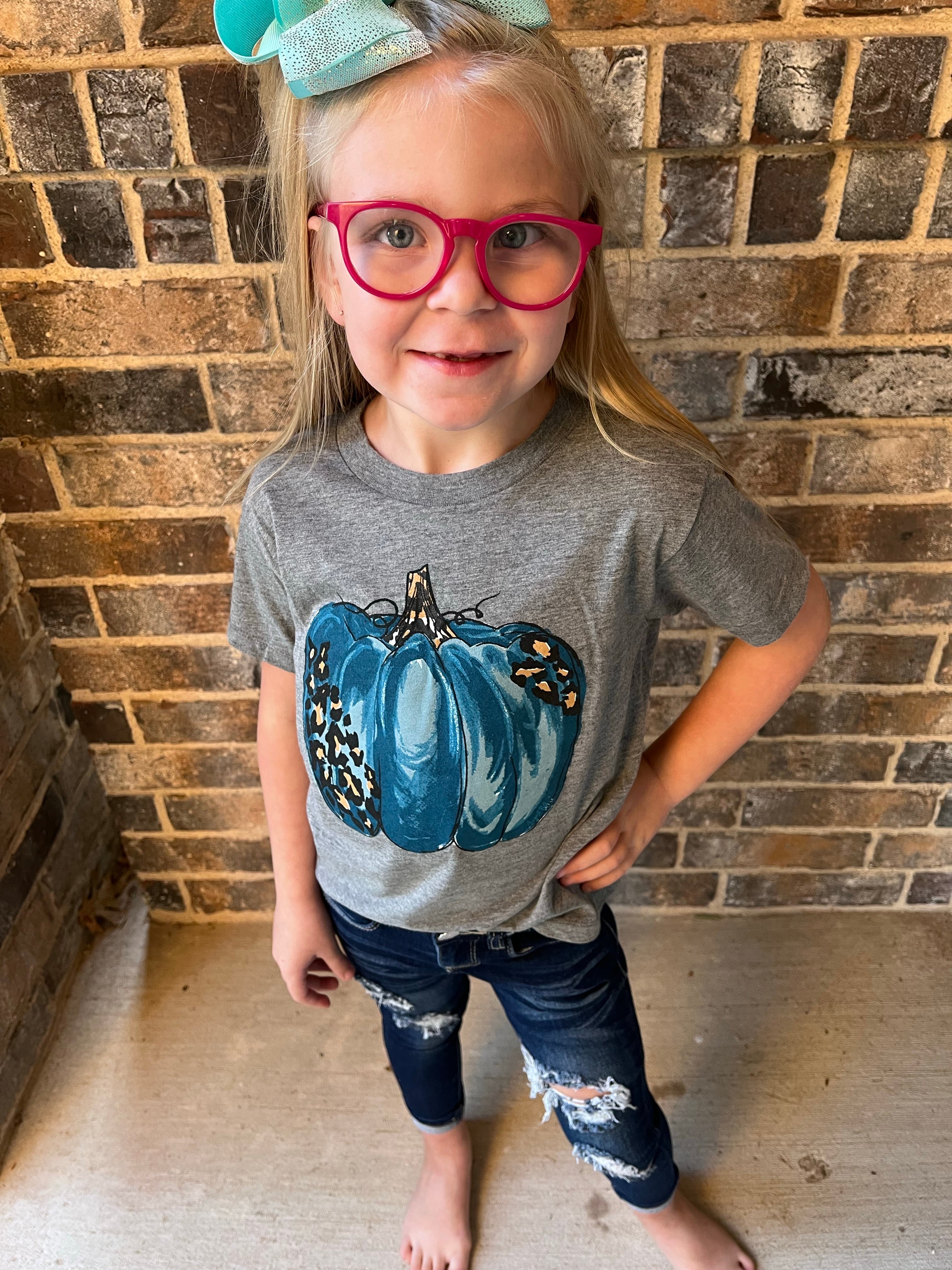 Leopard Pumpkin Tee