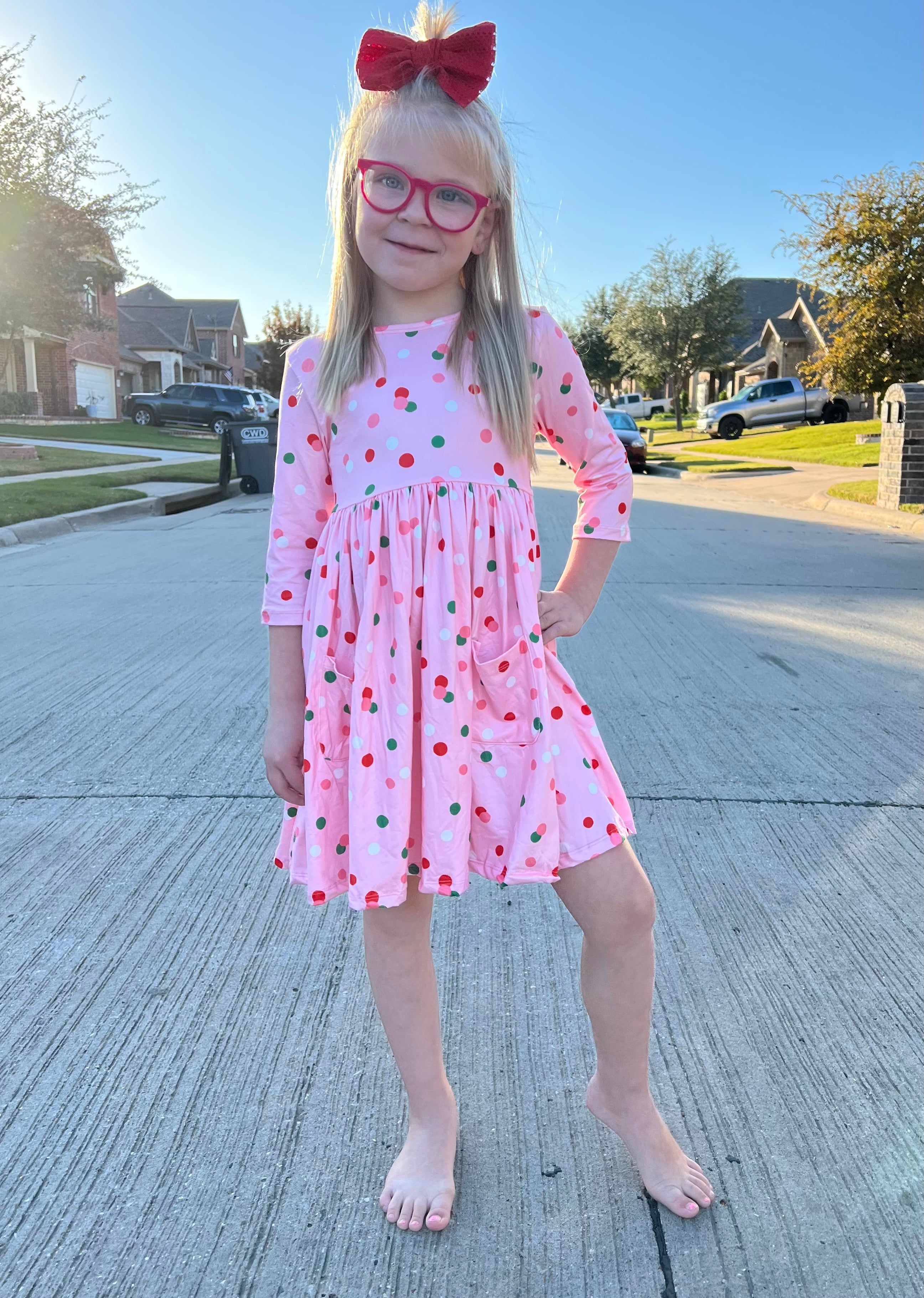 Dots of Color Dress
