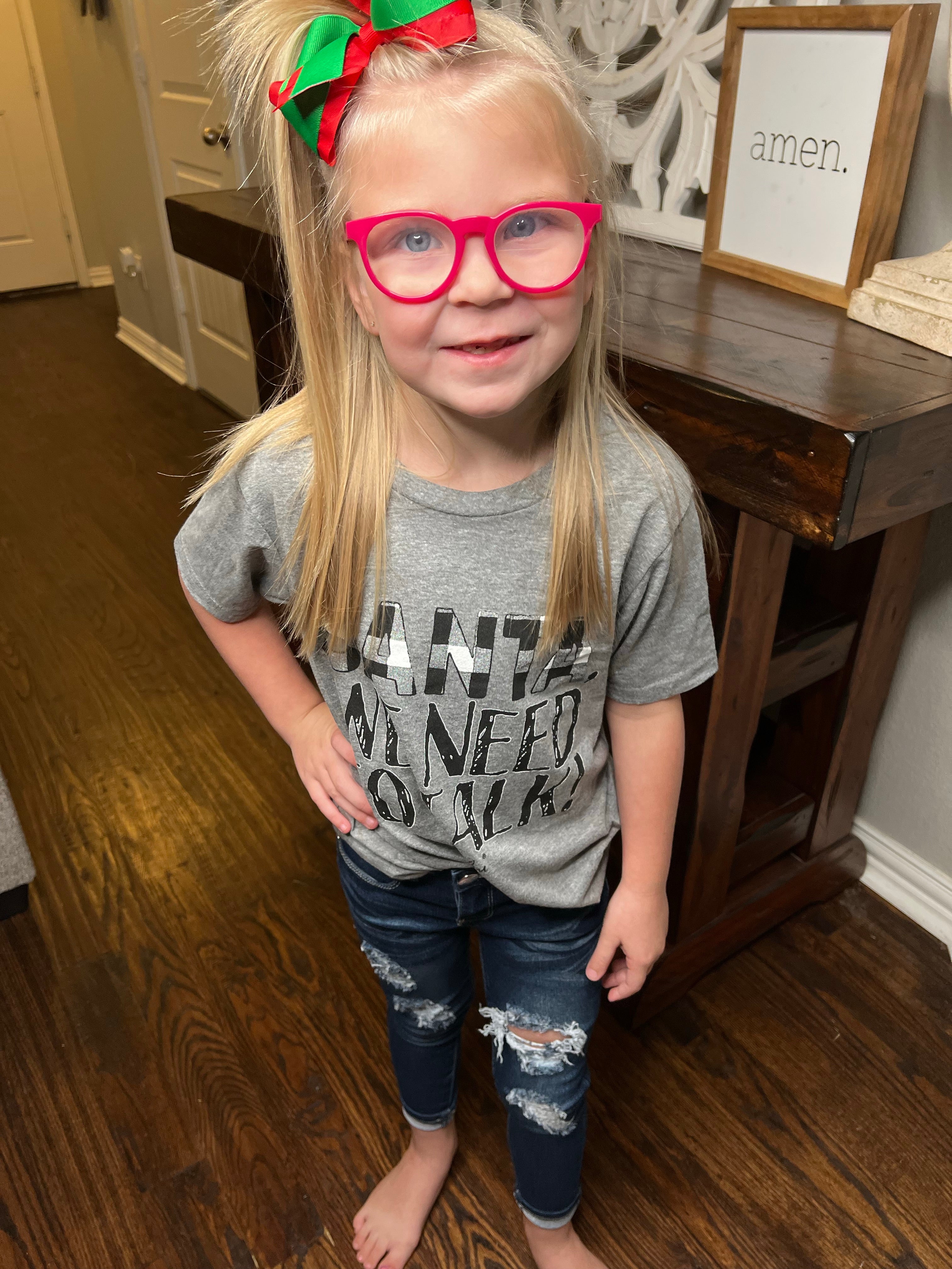 Santa We Need To Talk Tee